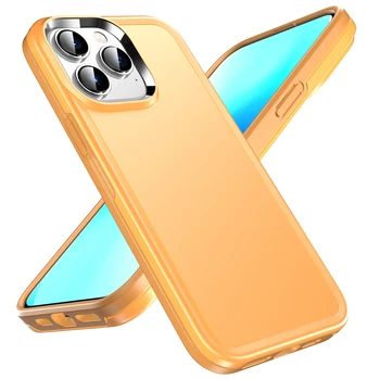 Shockproof Hybrid Candy Farby Telefón púzdra pre iPhone 15 11 12 13 14 Pro 7 8 Plus XR XS Max X Nárazov Nárazníka Pevný Kryt