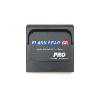 Flash Výstroj Ukladanie Flash Košíka Hra Karty PCB pre Hru Gear System Shell, Čierna