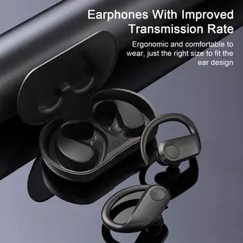 Vysoko kvalitný Zvuk Slúchadlá Premium Wireless Uchu Slúchadlá, Klip High-fidelity Zvuk, Pohodlné Nosenie, Šport-ready Bluetooth 5.3