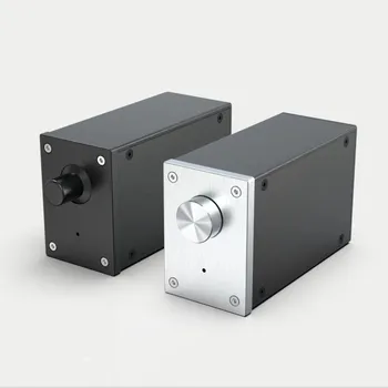 A0609 Všetky Hliníkové Mini Zosilňovač DIY Šasi LM1875 Power Amp Prípade, Stereo Audio Krytu