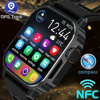 2023 Nové pánske Športové Smart Hodinky GPS Sledovanie NFC Prístup Karty Monitorovanie Srdcovej frekvencie Nepremokavé dámske Smart Hodinky pre Xiao