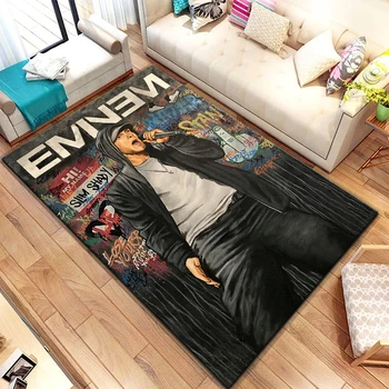 Eminem koberec pre obývacie izby,detské hrať mat,Non slip kúpeľňa mat,Ľahký a prenosný piknikový koberce,kuchyňa mat