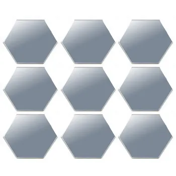 24Pcs 3D Zrkadlo na Stenu-Nálepky Domova Hexagon Dekorácie DIY Vymeniteľné Obývacia Izba Odtlačkový Nástenné Art, Ozdoby Na Doma