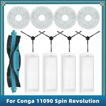 Kompatibilné Pre Cecotec Conga 11090 Spin Revolúcie Náhradné Náhradné Diely, Príslušenstvo Hlavnej Bočné Kefa Hepa Filter Mop Handričkou