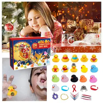 Vianočné Darčeky, Vianočné Dekorácie Dovolenku Darčeky Domov Dodávky Vianočný Kalendár Žltá Kačička Kalendár Dovolenku Dekorácie