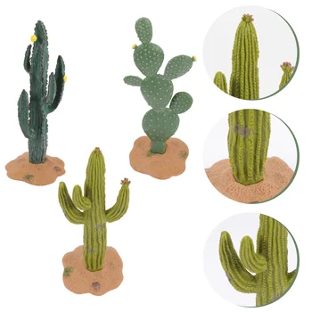 Miniatúrne Kaktus Ozdoby, Výzdoba Drobné Rastliny Figúrka Dekoračné Figúrky Zvierat