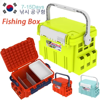 Rybárskym Náčiním Box Prenosný Rybárske Nástrahy Háku Box Anti Slip Grip Veľkú Kapacitu Láka Háčik Tool Box Pre Rybolov 테클박스 낚시 공구함
