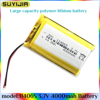 Nové 4000mAh 3,7 V 114065 Veľká-kapacita Polymer Lithium Batéria, Bluetooth Reproduktor Holiaci strojček Krásy Nástroj Mobile Batérie