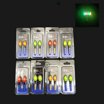 Plastové Batérie Prevádzkované Na Tmavé Vody, Svetelná LED Float Float Svetlo Rybárske Float Rybolovu Svetlo Stick