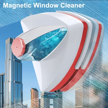 Obojstranné Čistenie Skla, Okno, Sklo Dvojitý Nástroj Automatické Magnetické Cleaner Stierač Domácnosti Odvodnenie Window Cleaner