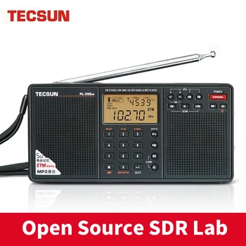 Tecsun - Krátkovlnné Rádio, FM/MW/LW, Digitálne, DSP, S ETM ATS, DSP, Dva Reproduktory, MP3 Prehrávač