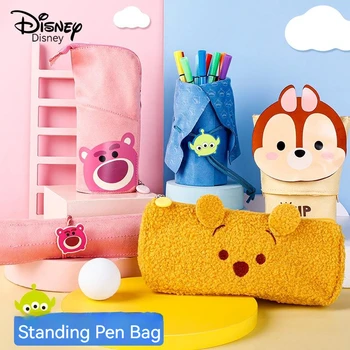 Nové Disney detský peračník Žiakov Vertikálne Variabilné kancelárske potreby Taška Multifunkčné Jednoduché A Krásne Tvorivé Ceruzka Taška