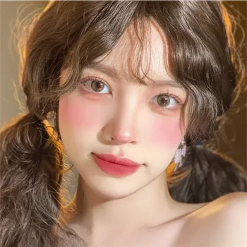Lenoyn Červenať Paletu Minerálny Prášok Red Hot Tvár Odtieň Oranžovej Broskyňa, Ružové A Fialové Blusher Kontúry Tváre Make-Up Kórejský Kozmetika
