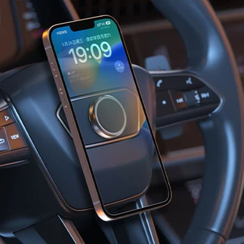Auto, Mobilný Telefón Stojan 360° Rotácia Magnetické telefonická Podpora Držiaka Silný Magnet Univerzálny Kovový pre iPhone Samsung Xiao OPPO
