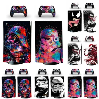 Disney Star Wars PS5 Digitálnej Verzii Pokožky Nálepky Kryt Kotúča, Pre PlayStation 5 Konzoly & Controller Pokožky Nálepky Vinyl