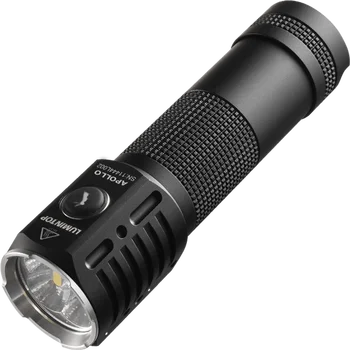 LED svietidlo Lumintop Apollo Reflektor verzia TYPU C baterka s 4 LED magnetický chvost Nehrdzavejúcej ocele útok hlavou (e-switch