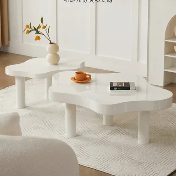 Nordic Spálni Luxus Strane Tabuľky Skladovania Dizajn Balkón Stôl Akrylová Tabuľka Na Písanie Práce Tavolino Da Salotto Bytový Nábytok