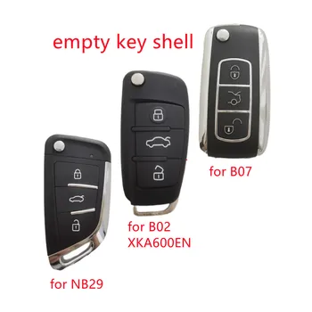 VVDI/KD Univerzálne Diaľkové Tlačidlo Prípade Shell bez Čepeľ pre XKA600EN B29 B07 s Logom Nálepky ako Darček