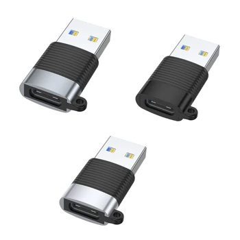 USB3.0 Typu C Ženské Adaptér pre Prenos Dát a Nabíjanie 480Mbps Rýchlosť