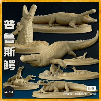 1/35 32 cm Purussaurus model krokodíla živice model Hračka Dávnych Prehistroy Animal Model GK prispôsobiť farbu dávnych zaniknutý život