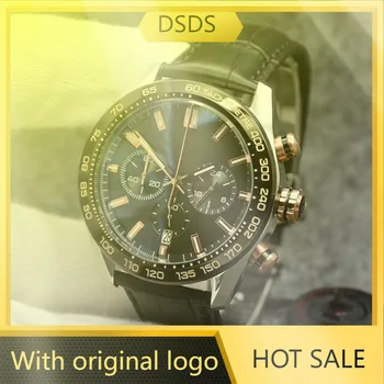 Dsds Mužov 904L z Nerezovej Ocele, Vodotesné quartz hodinky 44 mm -tag