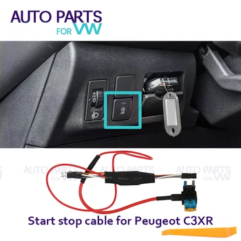 Automatický Štart / Stop Motora Systém Mimo Kontroly Zariadení Senzor Plug Stop Zrušiť Kábel pre Citroen Peugeot C3XR